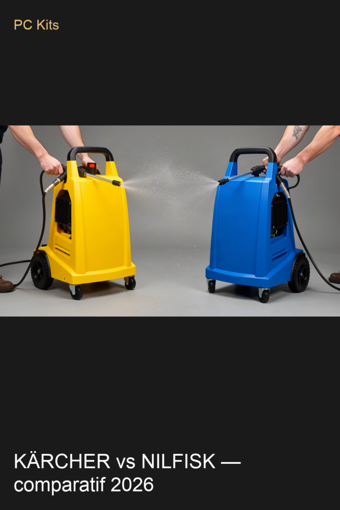Karcher vs Nilfisk comparatif